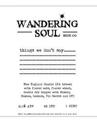 Wandering Soul - Things We Dont Say
