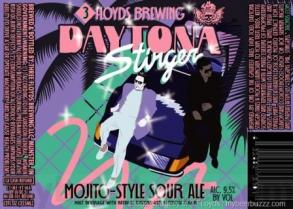 3 Floyds Daytona Stinger Mojito Sour 12oz Bottle