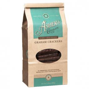 Ashers Chocolates - Dark Chocolate Graham Crackers 7.15oz