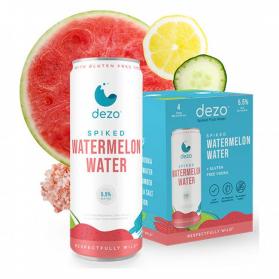 Dezo Spiked Watermelon Water 12oz Can (12oz can)