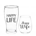 Evergreen Giftware - Gift Set & Mug - Happy Wife Happy Life 0