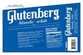 Glutenberg White 16oz Cans (Gluten Free)