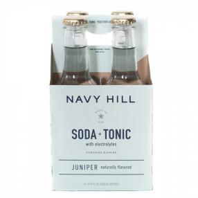 Navy Hill - Juniper Soda & Tonic 4pk (4 pack bottles)