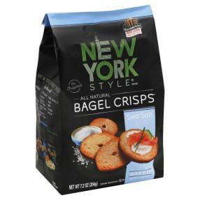 NY Style Bagel Chips - Sea Salt 7.2oz