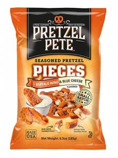 Pretzel Pete's - Buffalo & Blue Cheese Pieces 6.5oz