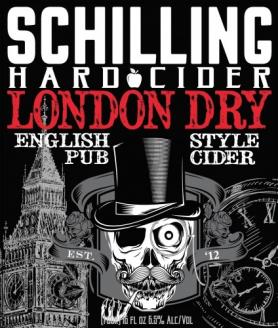 Schilling London Dry English Pub Cider 12oz Cans (Each)