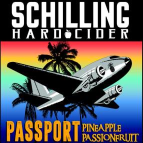 Schilling Passport Pineapple Passionfruit 12oz Cans (Each)