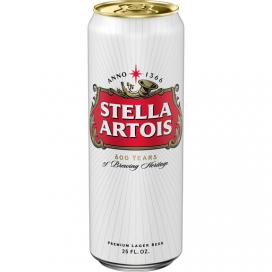 Stella Artois Lager 25oz Cans