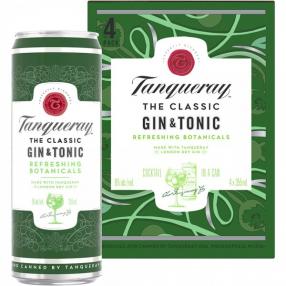 Tanqueray - Classic Gin & Tonic (355ml can)