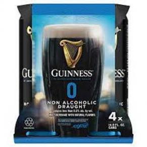 Guinness 0.0 Non Alcoholic 14.9oz Cans